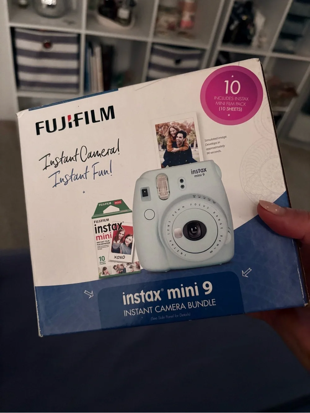 Fujifilm instax mini 9 Instant Camera - ice Blue